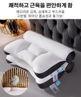 Almohada De Cuidado De Tracción Cervical 1PCS Almohada Anti-Tracción Para Descanso Del Cuello Tejida De Algodón Poliéster 100% - details 1