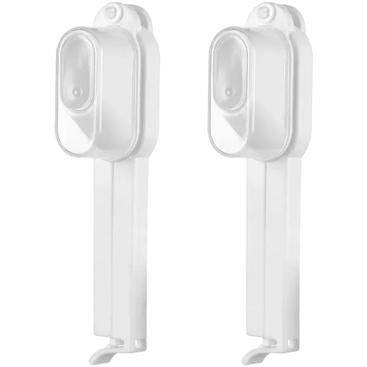 2PCS Clip Para Bolsas De Alimentos Con Sellador De Tapa Ecológico Para Secar Y Conservar Snacks Polvo De Leche Y Patatas Fritas - 1