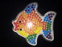 Plantilla De Bolas Hama 5mm Con Papel De Color Plástico Estencil Puzzle De Péguedos Pixel DIY Transparente Para Juguete Educativo Para Niños - details 9