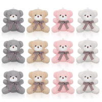 12pcs Llaveros De Oso Bebé Para Fiesta De Baño Con Etiquetas De Agradecimiento Y Bolsa De Organza Regalos Para Fiestas De Cumpleaños Y Bodas - details 0