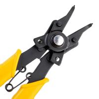 Aguja De Anillo Multifuncional 4 En 1 Herramienta Manual Para Retención De Clips Y Anillos Internos Y Externos Plomería Y Metalurgia - details 5