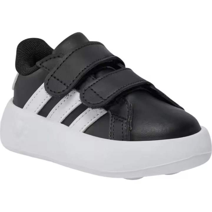 Zapatillas Adidas Grand Court 2.0 Cf I Negro Blancas Id5272 Casual Niño - 1