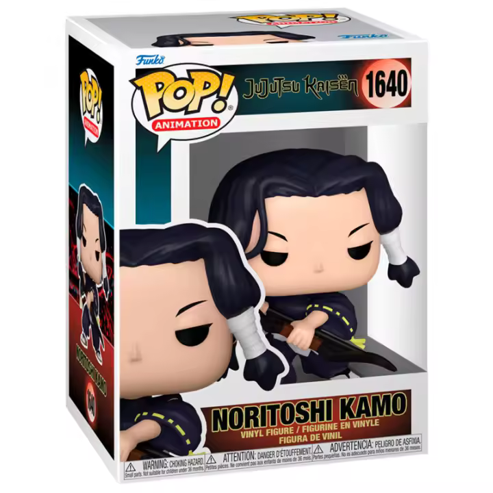 Figura Pop Jujutsu Kaisen Noritoshi Kamo-Figura de Vinilo Coleccionable - Idea de Regalo- Mercancia Oficial - Juguetes para Niños y Adultos - Movies Fans - Muñeco para Coleccionistas y Exposición - 1