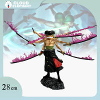 Figura De Acción Zoro Clásica One Piece Roronoa Zoro Modelo Flow Shura Serie 40cm PVC Adorno De Escritorio Juguetes GK Regalos Para Hombres Y Mujeres - details 1