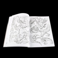 Libro De Diseño De Tatuajes Nueva Edición Con 190 Páginas Patrón De Uñas De Dragón Para Artistas De Bodas Accesorios De Tatuaje - details 4