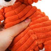 Juguete De Corduroy Para Perros Forma Animal Suave Masticable Y Sonoro Resistente Accesorios Para Mascotas Para Pequeños Y Grandes Perros - details 3