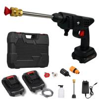 Club 4Family - Hidrolimpiadora Alta Presión Inalámbrica y Portátil con 2 Baterías Recargables - Kit Limpieza Coche - details 0