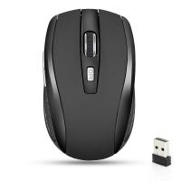 Ratón Inalámbrico Silencioso 2.4G Portátil Para Notebook PC Laptop MacBook Con Niveles Ajustables De DPI Ratón Óptico Para Oficina - details 0