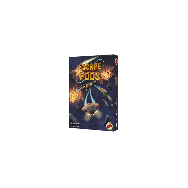 2Tomatoes Games | Escape Pods | Juego de Mesa Estratégico | Aventura Espacial | Supervivencia y Estrategia | Rescatar Miembros de la Tripulación | 1 a 5 Jugadores | Español, Inglés, Alemán y Francés | Edad Mínima: 10 Años - 1