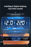 Inversor De Coche 1000W 1500W 2200W a 220V Con Pantalla Digital Alta Potencia Suministro De Energía Para Hogar Exterior Camping - details 4