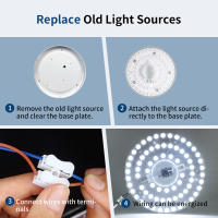 Luz De Techo LED Module Redondo 12W-36W Brillo Frío Y Cálido Ahorro De Energía Reemplazo LED Para Iluminación Doméstica - details 3