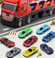 Coche De Carreras Deportivas De Aleación Grande Con Múltiples Rutas Y Deformaciones Para Almacenamiento En Transportador Inertial Juguetes Y Regalos Para Niños - details 1