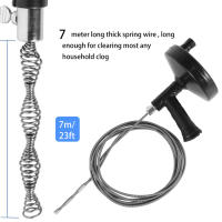 Herramienta De Desatascado De Tubería 3/7M Auger De Desagüe Para Cocina Y Baño Limpieza De Saneamiento Del Esguizzulizador De Tazón Basinal Remover De Obstrucciones En Pipa - details 14