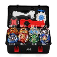 Nuevo Takara Tomy Beyblade Burst Metal Fusion Juego De Lanzador De Metal Y Grips Paquete De Juguetes Para Combate - details 4