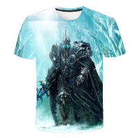 Camiseta De Moda Casual Para Hombre Y Mujer World of Warcraft 3D Printed Harajuku Oversized Tees Tops De Polyester Para El Verano - details 13