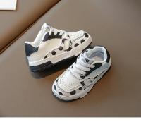 Zapatos Casuales Para Niños Y Niñas En PU Cuero Rojos Con Patrón De Puntos Cómodos Y Transpirables Zapatos De Camina Para Estudiantes Tallas Menores Verificación De Talla Sugerida - details 14