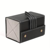 Estuche De Línea De PU Para Gafas Y Solares Portátil Plegable Con 2/3/4/5 Cajas Organizadoras Para Ópticas Unisex - details 14