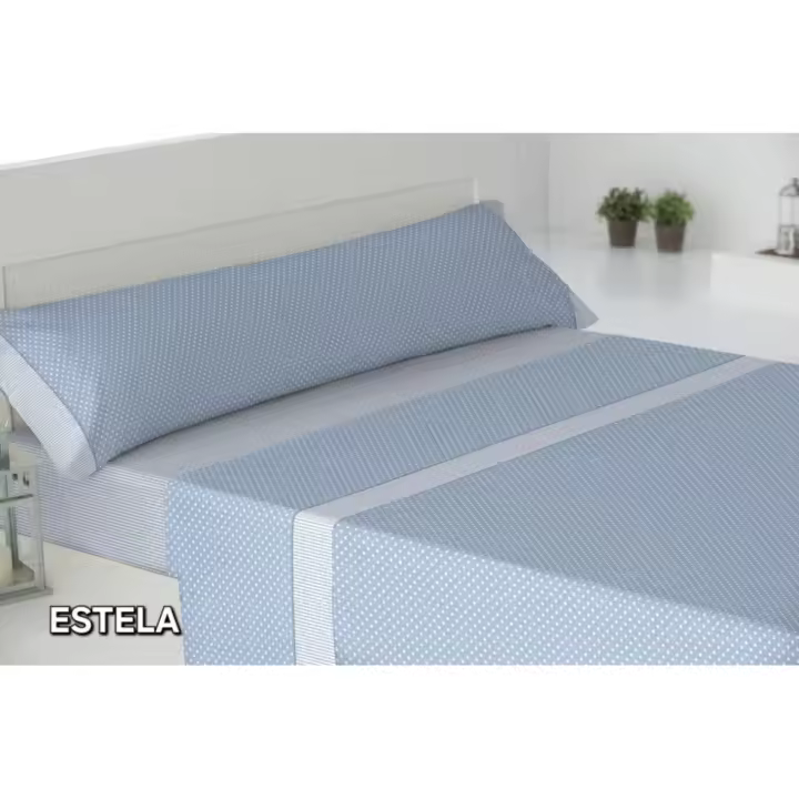 Juego de Sábanas Estampadas Cisne Rojo Modelo Estela– 50% Algodón 50% Poliéster, Suaves, Duraderas y Sin Plancha - 1