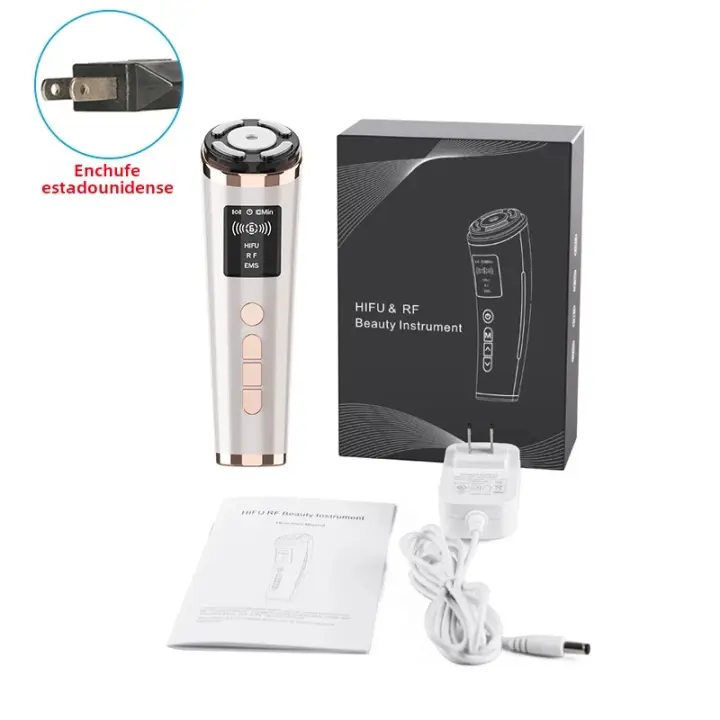 Mini máquina de elevación facial Hifu RF de alta frecuencia para elevación y acondicionado de la piel masajeador facial - 1