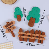 Decoraciones De Cumpleaños Para Pastel Con Topper De Animales Del Hogar De Piedra Madera Yaks Ponis Ovejas Cerditos Pollos Para Niños Y Niñas - details 22