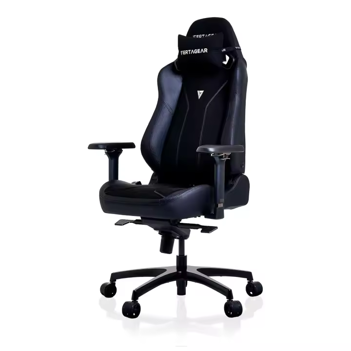 Vertagear SL5800 - Silla Gaming Personalizable, Transpirable, Ergonómica, Ajustable, Para Gamers con Peso Máximo 113 Kg y 183 cm de Altura, Luces LED ópcionales - 1