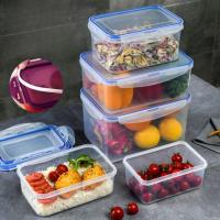 Juego De Contenedores De Alimentos Airtight Con Tapa Caja De Almuerzo Meal Prep Plásticos Resistente Al Lecho En El Mercado - details 1