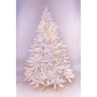 MEJORADA Árbol de Navidad Blanco Artificial Abeto Extra Relleno de Hoja Espumillón 150-240cm Arboles C/Soporte Metálico - details 6