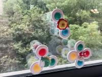 Juego De Juguetes Giratorios De Animales Para Niños Ventosa Para Ventana Silla Alta Mesa Baño Plástico Seguro Para Edades Diferentes - details 0