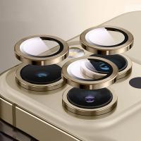 Protector De Lente De Cámara Para iPhone 16 pro Max plus 15 Aleación De Titanio Con Vidrio Resistente Al Choque Accesorios De Alta Calidad - details 1