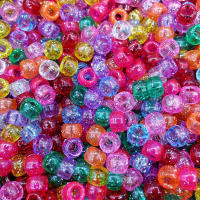 Paquete De 1000 Piezas De Cuentas De Caballo Multicolor Y Brillantes 9mm Para Fabricación De Pulseras Y Cabello Para Trencillas Joyería - details 5