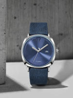 Reloj De Pulsera TOMI Para Hombres Minimalista Y De Moda Deportiva Con Calendario Y Material De Cuero Casual De Cuarzo - details 15