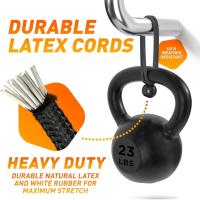 Bungee Cables De Bola Para Sujeción De Tarpacaña 50-Pcs Camping Refugio Carga Paredes De Tenda Palos De Tenda Herramientas Multifuncionales Al Aire Libre - details 2