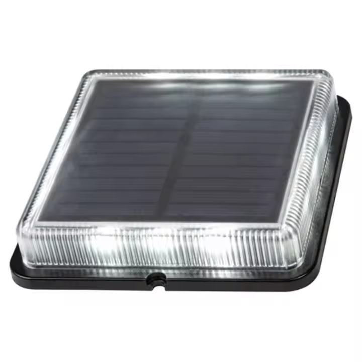 Bilbao - Lámpara Solar - Negro - LED 0-2W 4000K - IP67 - 110x110mm 4000K RABALUX - 1