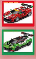 SEMBO Bloques De Construcción De Coche Deportivo Para Niños Modelo De Carreras Off-Road Kit De Construcción De Bloques Para Jóvenes Boys Regalo De Juguetes - details 6