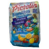Pictolín Blanditos Sin Azúcar 5 sabores (Naranja, Piña, Limón, Cereza y Plátano) 1 kg (200 ud) - details 0