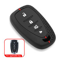 Carcasa De Llave De Coche Para Chevrolet Cruze Malibu Spark Sonic Impala Equinox Volt Trax Y Camaro Cubierta De Silicona Protectora Para Llaves De Fob Remoto - details 4