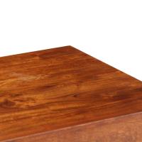 vidaXL Escritorio de madera maciza de acacia acabado miel 110x50x76 cm - details 3