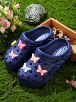 Zapatillas De Hadas Para Niñas En EVA Y Goma Elástica Azul Oscuro Antideslizantes Transpirables Sandalias De Playa Y Jardín Para Niñas De 3 a 12 Años - details 5