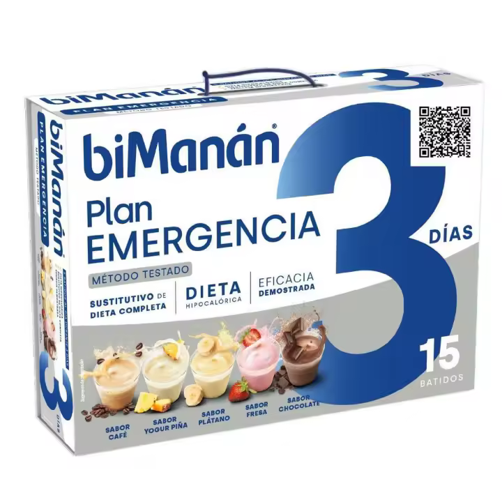 biManán | Pack Alimenticio Organizado para 3 Días – Incluye 15 Batidos con Vitaminas y Minerales - 1
