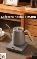 Hervidor Eléctrico De 800ml Con Cuello De Ganso Y Control De Temperatura Tetera Inteligente Para Café Rápida Calentamiento 1000W 110V/220V - details 1