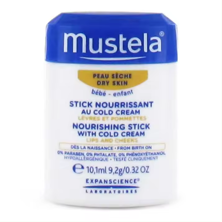 Mustela Stick Nutritivo Al Cold Cream Pieles Secas 10,1 Ml - 1