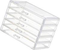 Organizador de cajones de maquillaje acrílico, Caja de almacenamiento compacto de acrílico para Joyas y maquillaje esencial - details 0