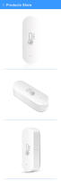 Sensor De Temperatura Y Humedad WiFi Para El Hogar Inteligente Compatible Con Alexa Tuya Medidor Interior Precisión Alta Batería AAA Incluida - details 5