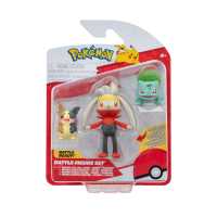 Pack de tres Figuras Pokémon Morpeko, Bulbasaur, Raboot 5cm Raíz MERCHAN-STORE Figuras Pokémon Pokemon - details 1