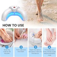 Secador de uñas portátil | Secador de uñas para decoración de uñas | Secador de uñas de gel portátil para arte de uñas, Secador de clip plegable, Secador portátil, Herramientas de arte de uñas, Plegable con luz, Secador de uñas para mujer - details 0