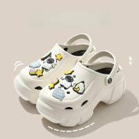 Nuevos Sandalias De Verano Para Mujer Y Niñas 2024 Clogs DIY Con Dibujos Animados Transpirables Para Jardín Y Playa - details 7
