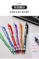 Set De 6 Bolígrafos De Gel Erasables 0.5mm En 6 Colores Tinta Lavable Para Escuela Y Oficina Suministros De Papelería - details 6