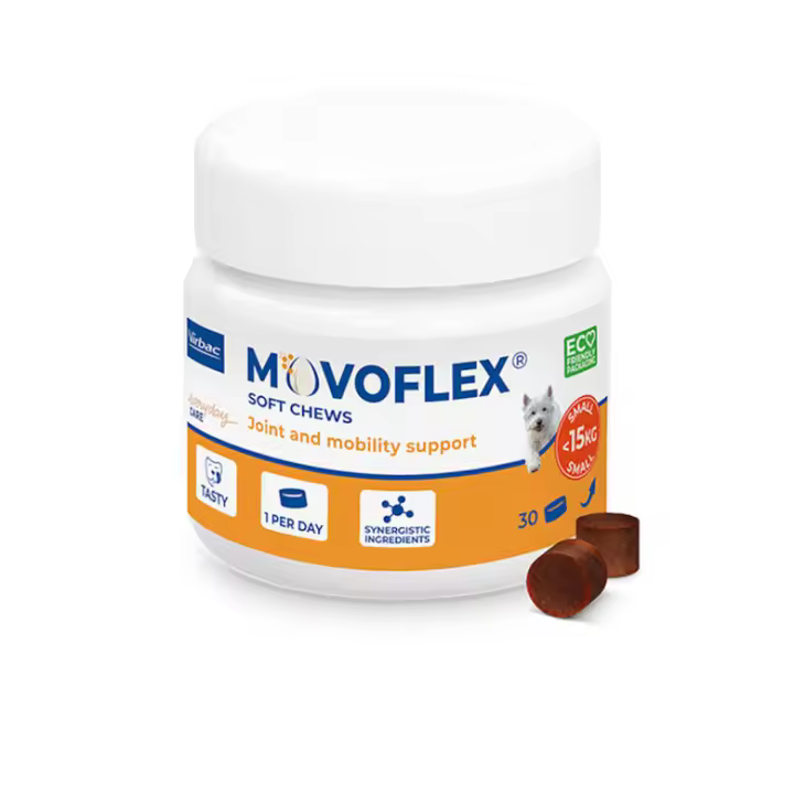 Virbac Movoflex Condroprotector para Perros S: Perros pequeños 15 kg - 1