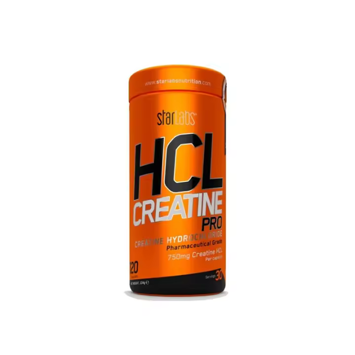 Creatine HCL 120 Cápsulas - StarLabs - 1
