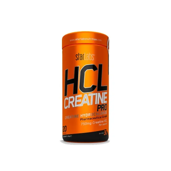 Creatine HCL 120 Cápsulas - StarLabs - 1